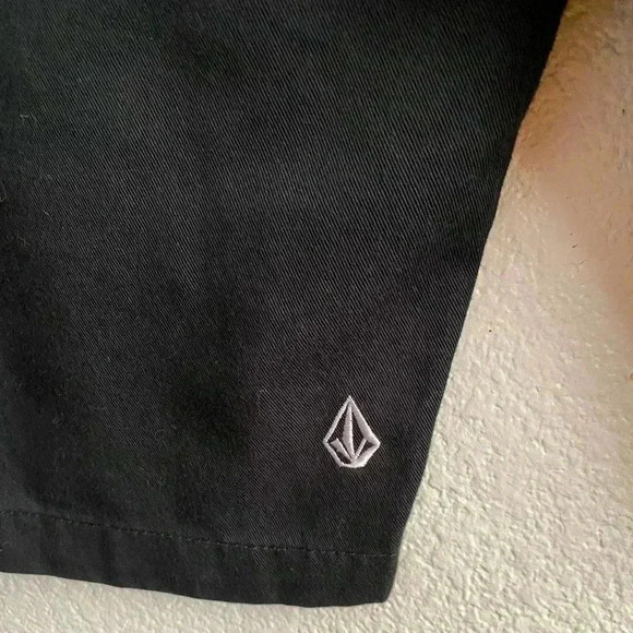 Volcom Vmonty Chino Black Shorts 29 - Picture 8 of 10